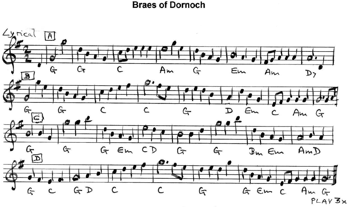Braes Of Dornoch (music)